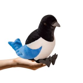 Plüss kabalája Eurázsiai Szarka Kék 30cm