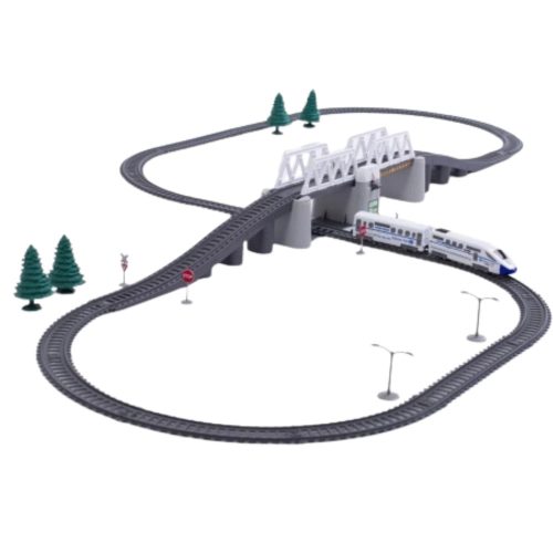 Elektromos Vonat Sínekkel Felvonóhíd 366 cm