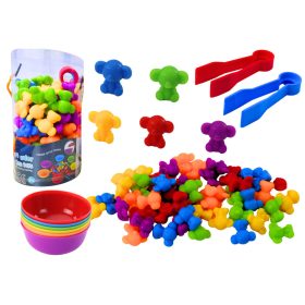 Állatok Teddy Bear Béka Színes válogatójáték 36 db