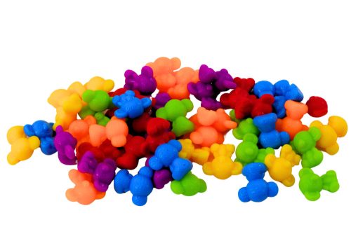 Állatok Teddy Bear Béka Színes válogatójáték 36 db