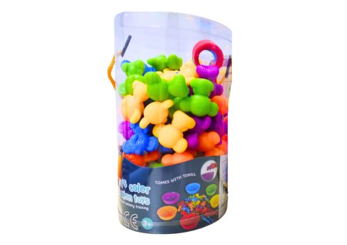 Állatok Teddy Bear Béka Színes válogatójáték 36 db