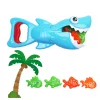 Fürdőjátékkészlet Shark Fish Hunter Blue