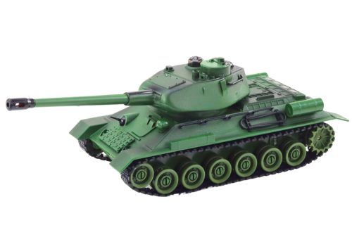 Távvezérelt katonai harckocsi RC 1:28 Rotating Turret Green