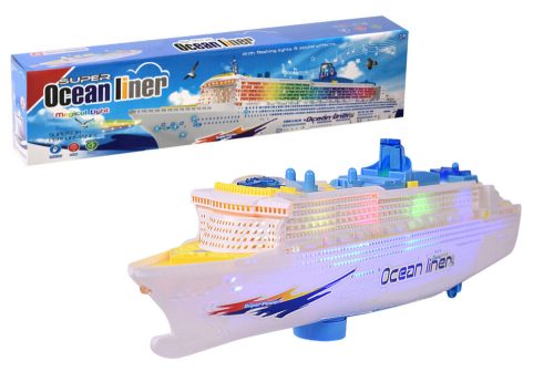 Utasszállító hajó fényeinek hangjai