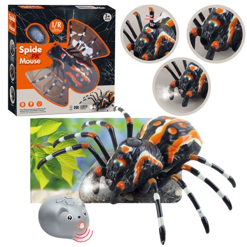 Távirányítós Spider Tarantula Infravörös Fekete R/C ST