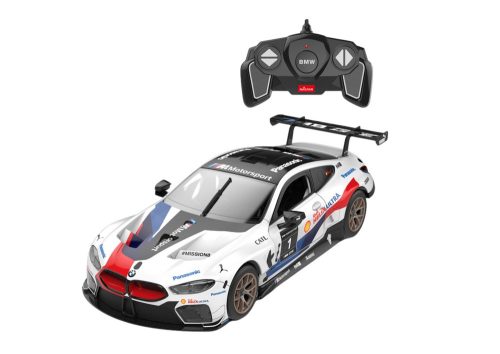 Építőelemek Auto Rastar RC 1:18 BMW M8 GTE White 66 Elements