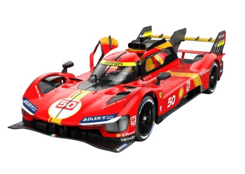 Autó R/C 1:24 Távirányítós Sport Ferrari 499P Red