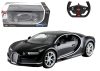 RC Bugatti Chiron 1:14 fekete távirányítós autó
