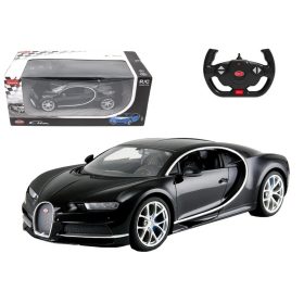 RC Bugatti Chiron 1:14 fekete távirányítós autó