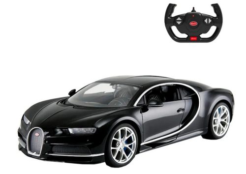 RC Bugatti Chiron 1:14 fekete távirányítós autó