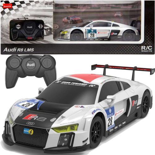 Autó R/C 1:24 Távirányítós Sport AUDI R8 LMS Fehér