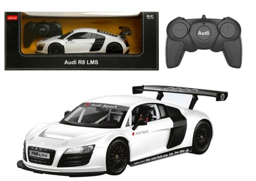 RC Sports Car 1:18 Távirányítós Audi R8 White