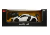 RC sportautó 1:18 távirányítós Audi R8 fehér