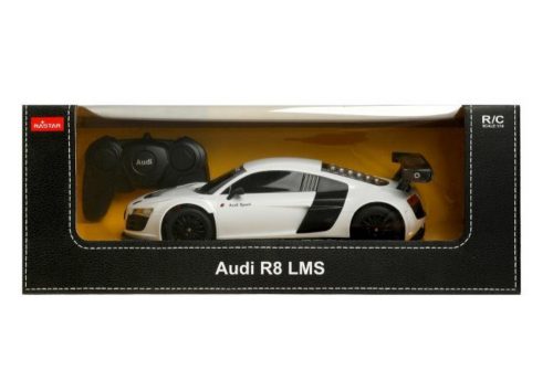 RC Sports Car 1:18 Távirányítós Audi R8 White