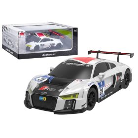   Autó R/C 1:24 Távirányítós Sport AUDI R8 LMS fehér és fekete