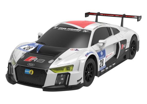 Autó R/C 1:24 Távirányítós Sport AUDI R8 LMS fehér és fekete