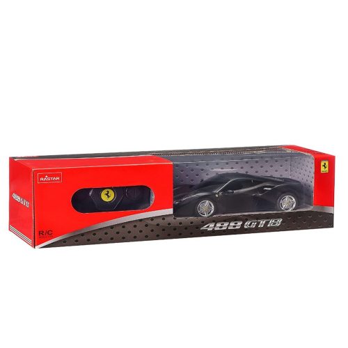 RC Car Rastar 1:24 Ferrari 488 GTB Fekete