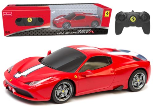 RC Sports Car 1:24 Távirányítós Ferrari 458 Speciale Red