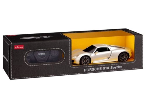 RC sportautó 1:24 távirányítós Porsche 918 Spyder ezüst