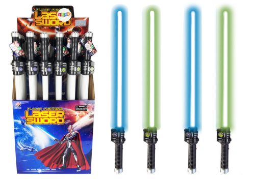 Űrfénykard Harci Hang Zöld Kék 67cm