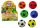 Kis 5,5 cm-es puha habos futballlabda