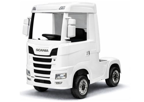 Akkumulátoros autó Scania 500R HL698 fehér 4x4