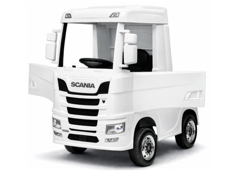 Akkumulátoros autó Scania 500R HL698 fehér 4x4