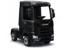 Scania 500R HL698 akkumulátoros autó, fekete fényezéssel, 4x4