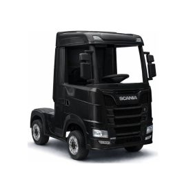   Scania 500R HL698 akkumulátoros autó, fekete fényezéssel, 4x4