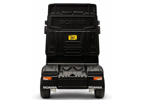 Scania 500R HL698 akkumulátoros autó, fekete fényezéssel, 4x4