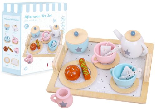 Kávé-tea fa készlet kis háztartási gépekhez cookie-kat