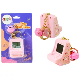 Elektronikus játék Tetris Pocket Keychain Pink