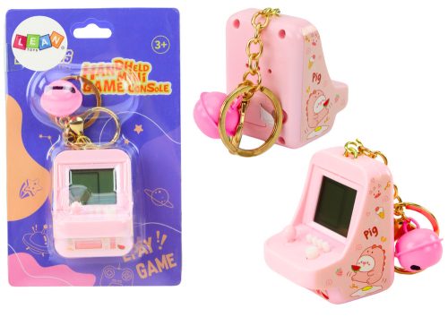 Elektronikus játék Tetris Pocket Keychain Pink