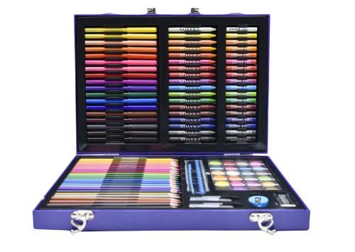 Művészeti szett bőröndben egy Űrhajós Kék 128 EL-lel