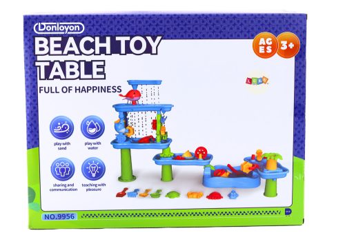 Nagy interaktív vízipark asztal homoköntő malmokhoz