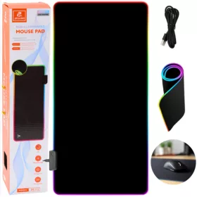 Billentyűzet egérpad LED világítással 30x80cm