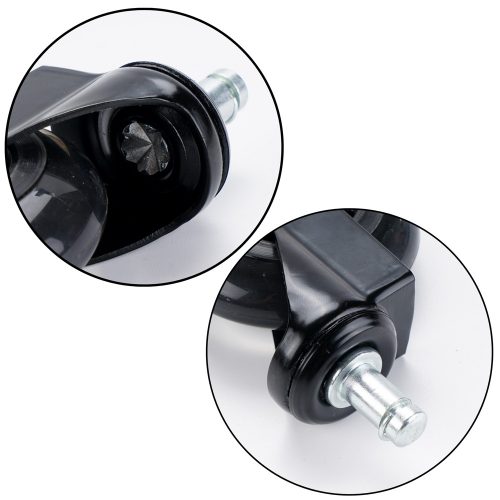 Gumi kerék székhez Transparent Silent 1 db