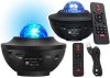 Star projektor LED lámpa Bluetooth hangszóró távirányító