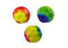 Izzó labda ugráláshoz és dagasztáshoz mélyedésekkel Színes 9,5 cm