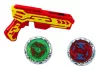 Állítsa be a Gun Launcher 2 fémlemezeket piros lámpákkal