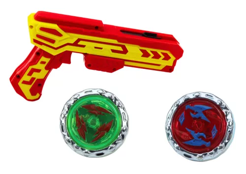 Állítsa be a Gun Launcher 2 fémlemezeket piros lámpákkal
