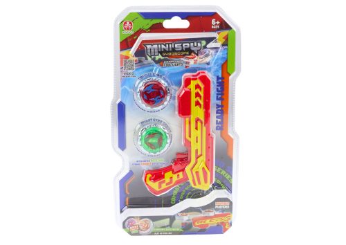 Állítsa be a Gun Launcher 2 fémlemezeket piros lámpákkal