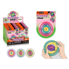 Érzékelő játék anti-stressz szivárvány forgó kerekek