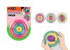 Érzékelő játék anti-stressz szivárvány forgó kerekek