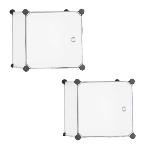 Moduláris cipőtartó-tartozékok 5 rekeszes átlátszó