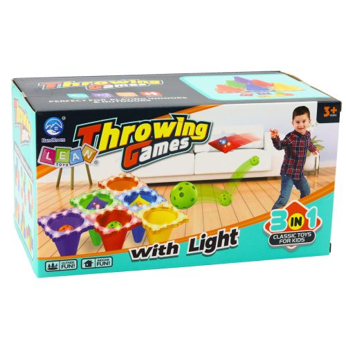 Ügyességi sportjátékok Dobj a célba 3 az 1-ben