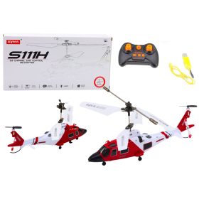 Syma S111H távirányítós helikopter giroszkóp piros