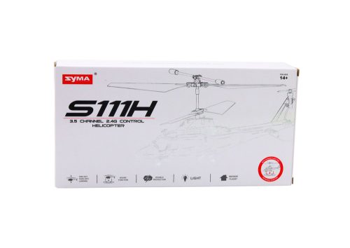 Syma S111H távirányítós helikopter giroszkóp piros