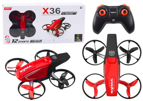 Távirányítós RC Drone X36 SYMA Red