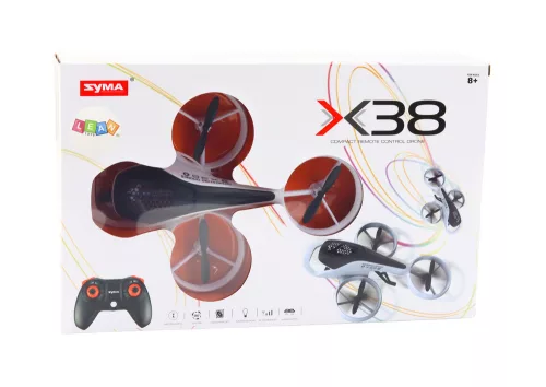 Távirányítású RC drón X38 SYMA fehér